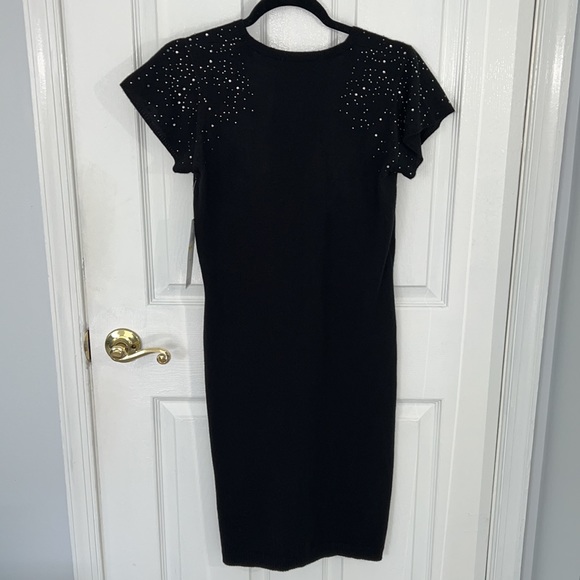 Black Beaded Dress - Picture 3 of 6